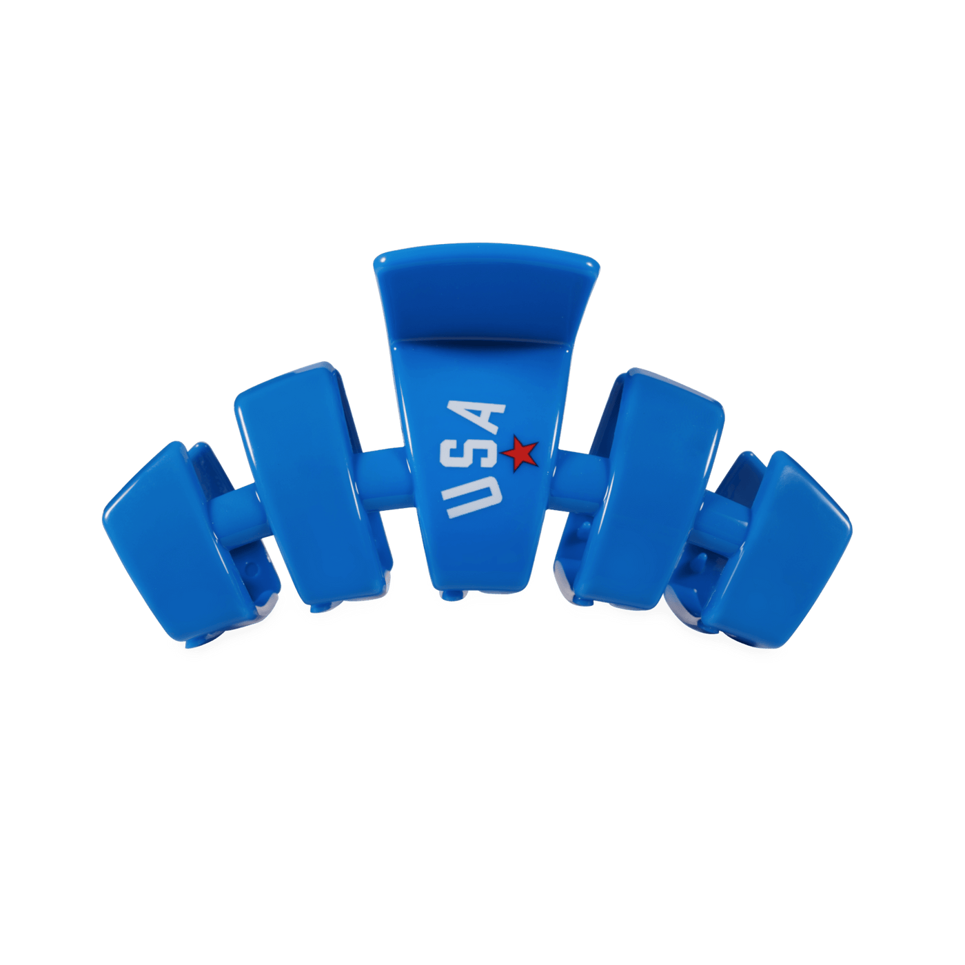USA Classic Blue Medium Claw Clip