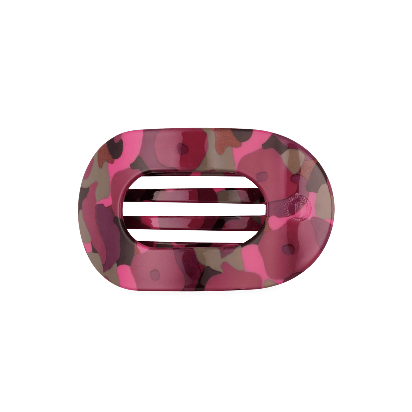 Garden Glam Medium Flat Round Hair Clip