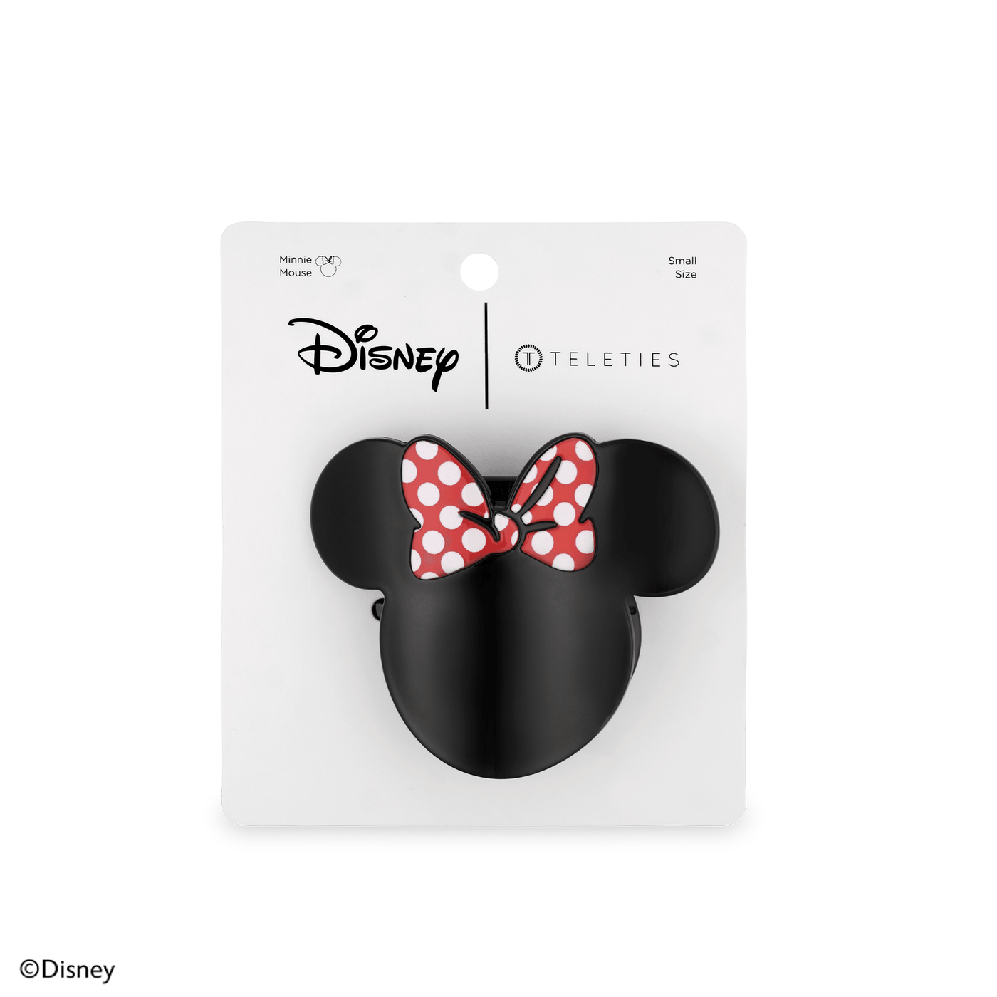 Disney: Minnie Mouse Shaped Small Flat Hair Clip